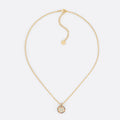 Dior Petit Multicolor Crystals 18K Gold Necklace